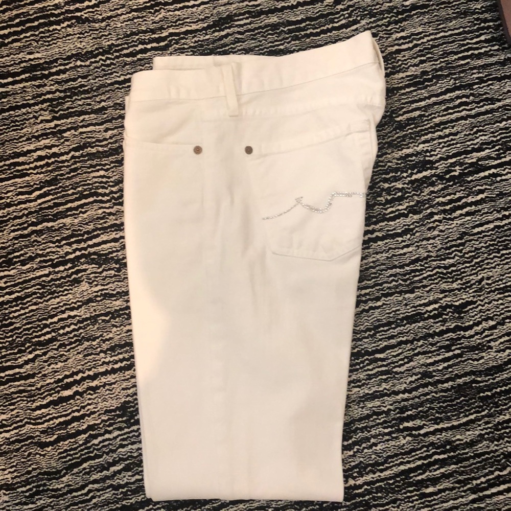 Seven jeans with rhinestone back pockets